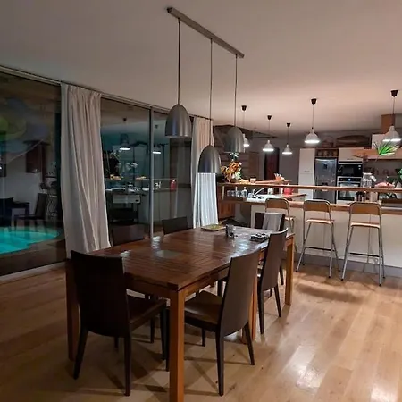 Wooden House With Indoor Pool